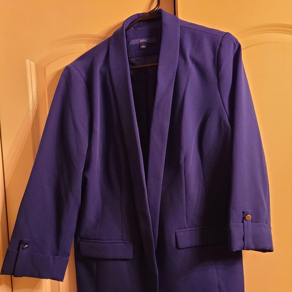 Blue Apt 9 Blazer
